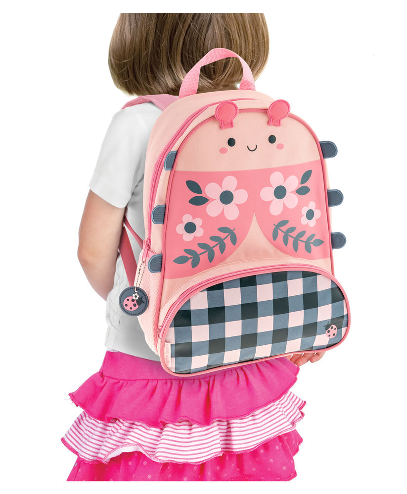 Stephen Joseph Sidekick Backpack Pink Ladybug