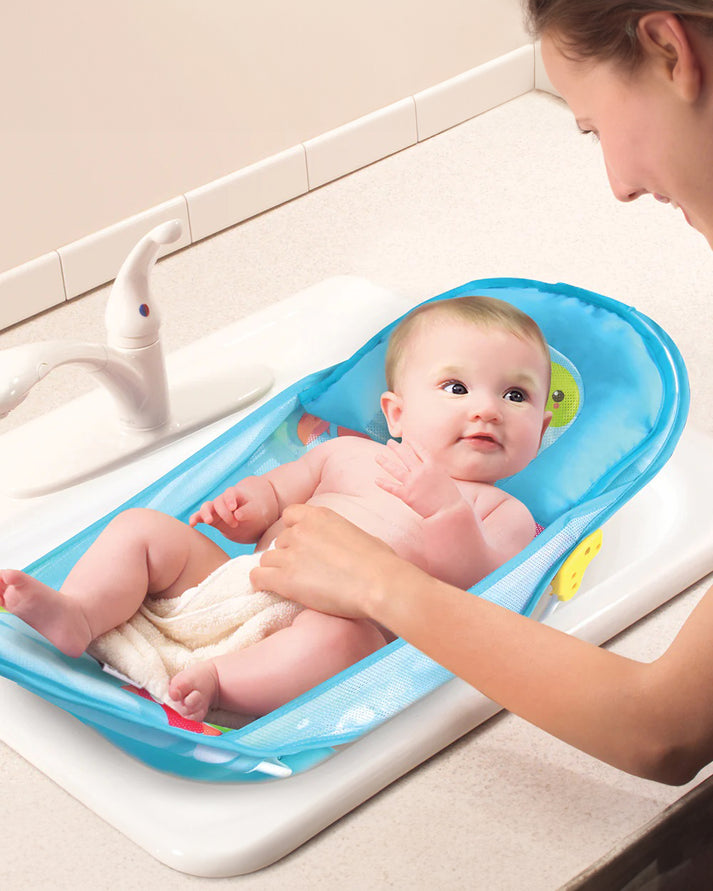 Mastela Mother’s Touch Deluxe Baby Bather Birth To 6 Months Blue