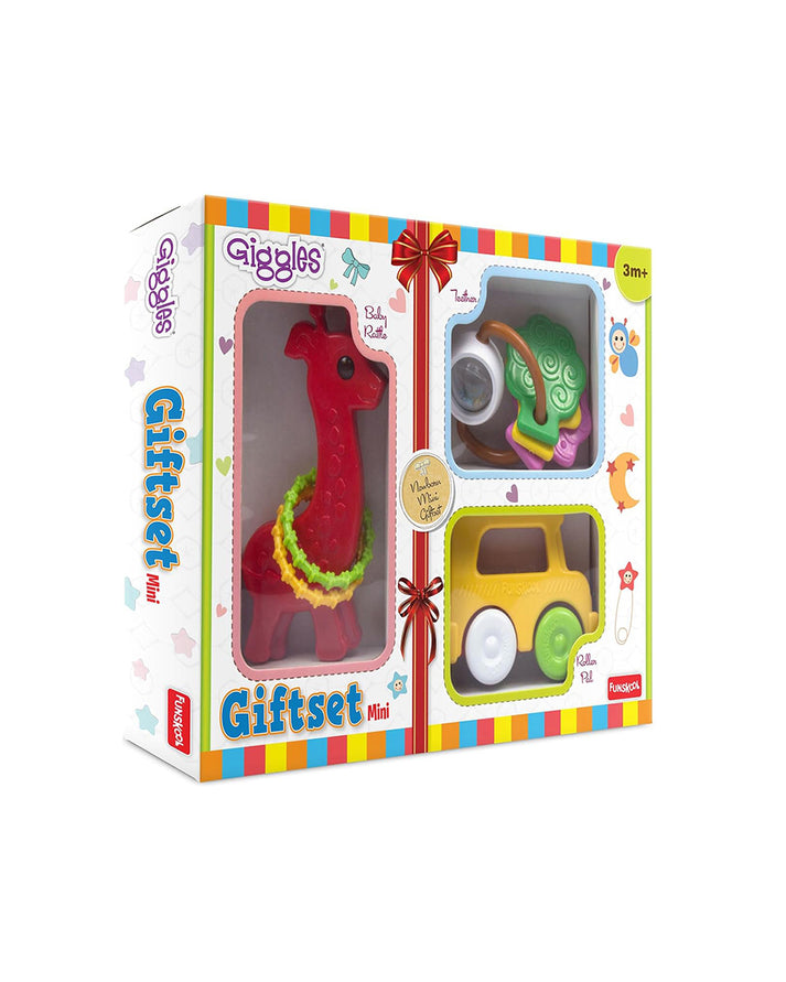 Giggles Baby Gift Set Mini Combo-2 3-Piece – Multicolor