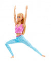 Barbie Made to Move Fashion Doll with Bendable Joints Pink & Blue-Promotes Role Play