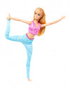 Barbie Made to Move Fashion Doll with Bendable Joints Pink & Blue-Promotes Role Play