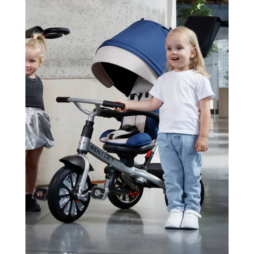 Bentley Mulliner 6-in-1 Trike Stroller – Cool Stone | 6 Months to 5 Years