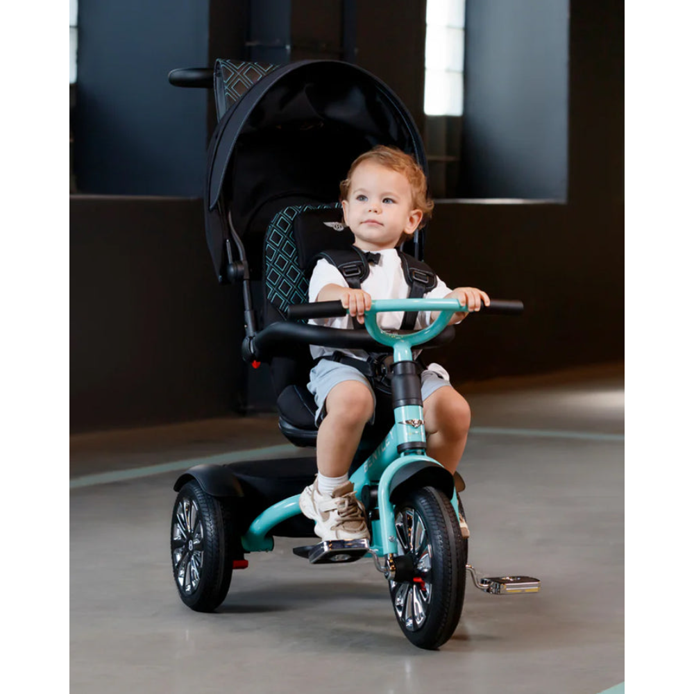 Bentley Mulliner 6-in-1 Trike Stroller – Celeste | 6 Months to 5 Years