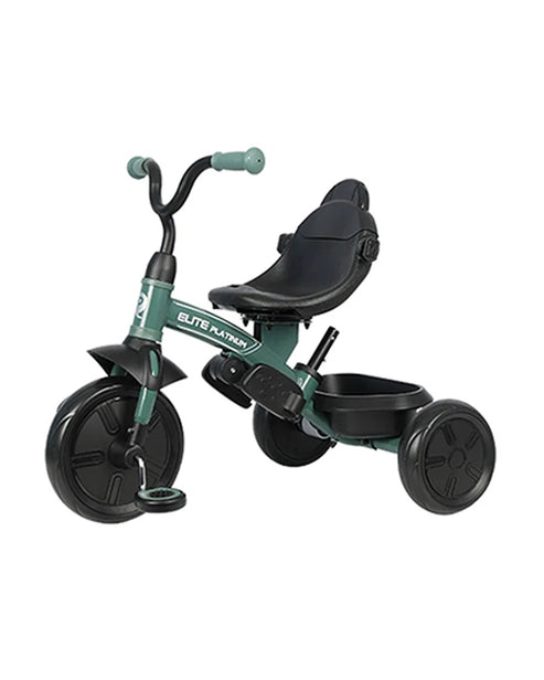 Qplay Elite Platinum 6 in 1 Trike - Green