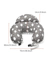 Momcozy Original Nursing Pillow for Breastfeeding - Grey