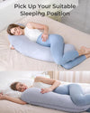 Momcozy J shaped Pregnancy Pillow