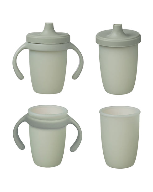 Bibado Silicone Suction Divider Plate - Blush Pink