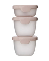 b.box Leakproof Snack Tubs 3 Pack – Berry Pink