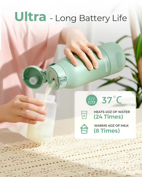 Momcozy Superfast Portable Breast Milk & Water Warmer for Travel