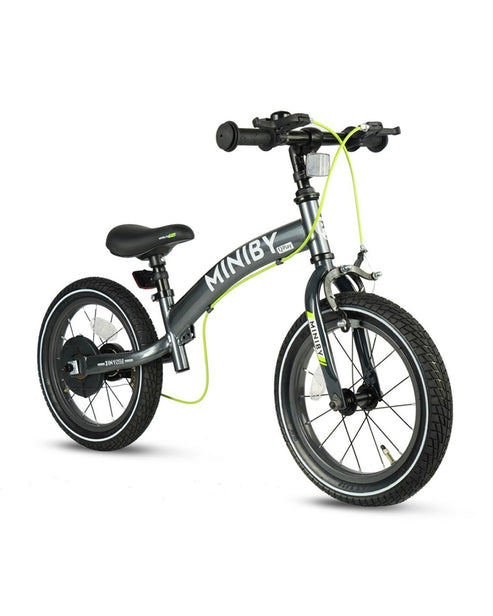QPlay Miniby 3-in-1 Bike 14 Inch Grey