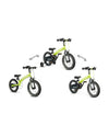 QPlay Miniby 3-in-1 Kids Bike 14 Inch Green