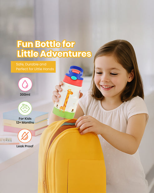 Nuluv Giraffe Spout Sipper 300 ml Multicolour