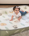 Infantino Foldable Soft Foam Playmat One Size Frost