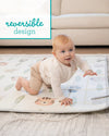 Infantino Foldable Soft Foam Playmat One Size Frost