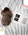 Dooky Gift Set Handprint Double Frame And Memory Box - White