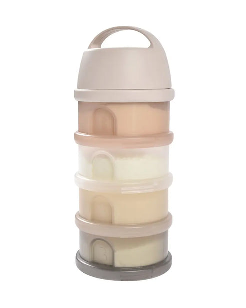 BeabaFormula Milk Container 4 Compartments 0M+ – Clay Earth