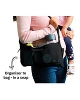 b.box Stroller & Pram Organiser β Black