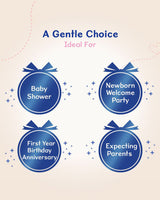 Chicco Baby Essential Gift Pack Set Pack of 5 Blue