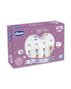 Chicco Baby Caring Purple New Born Gift Set-Pack Of 7-Gift For Baby Shower & Baby Birthday- Purple