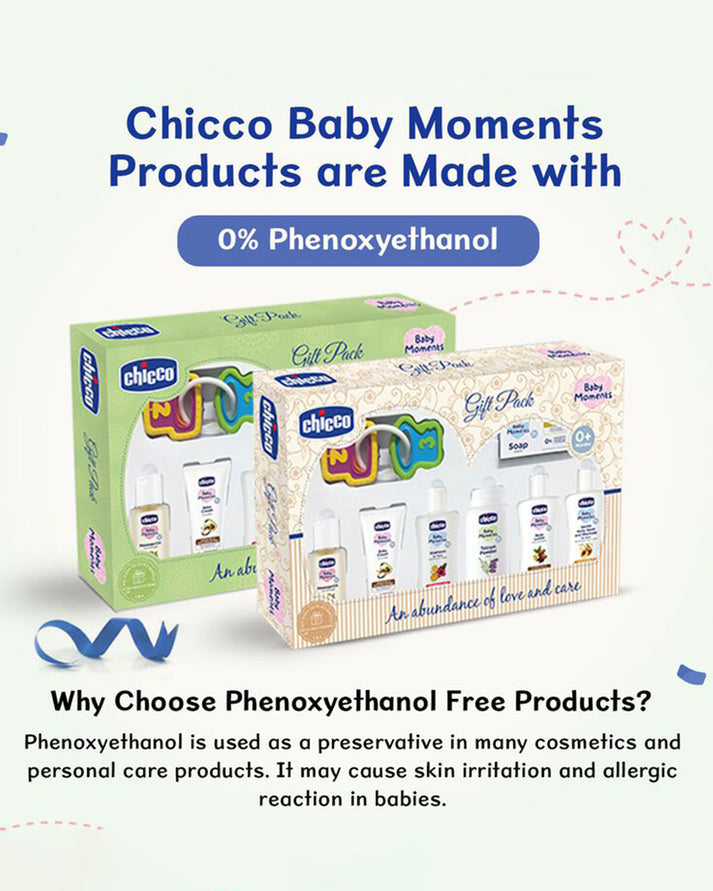 Chicco Baby Moments Delight Gift Set Pack of 8 Green