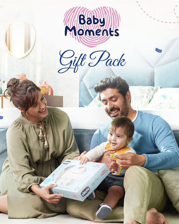 Chicco Baby Delight Green New Born Gift Set-Pack Of 8-Gift For Baby Shower & Baby Birthday - Green