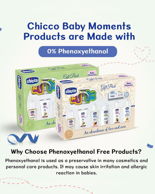 Chicco Baby Delight Biege New Born Gift Set-Pack Of 8-Gift For Baby Shower & Baby Birthday - Beige