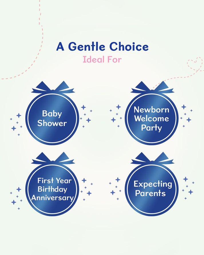 Chicco Baby Delight Gift Pack Set Pack of 8 Beige