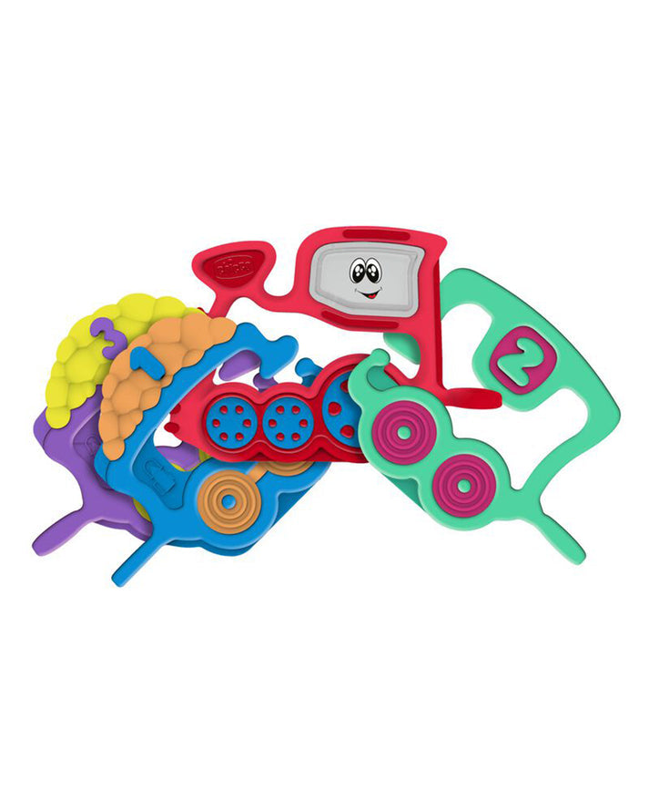 Chicco Play & Grow Rattle Gift Set Pack of 5 Multicolour