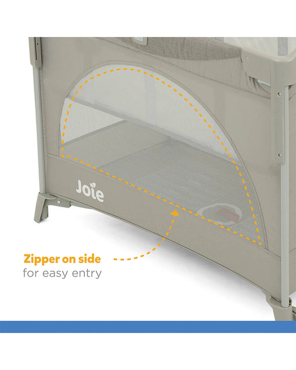 Joie Travel Cot & Bedside Crib Kubbie™ Sleep - Satellite