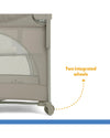 Joie Travel Cot & Bedside Crib Kubbie™ Sleep - Satellite