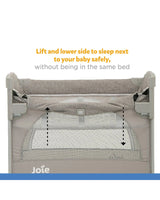 Joie Kubbie™ Sleep Bedside Crib & Travel Cot – Satellite