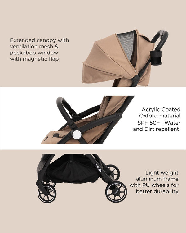 Leclerc Baby Stroller Magicfold Plus Sand