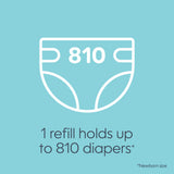 Diaper Genie Jumbo Square Pail Refill 60 ft Pack of 1