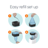 Diaper Genie Jumbo Square Pail Refill 60 ft Pack of 1