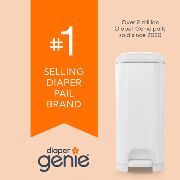 Diaper Genie® Square Refill Holds Upto 270 Newborn Sized Diapers