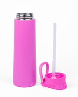 Kicups Flexi Flow Insulated Dual Lid Water Bottle 750ml – Pink
