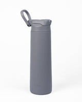 Kicups Flexi Flow Insulated Dual Lid Water Bottle 750ml – Grey