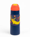 Kicups Grip Flow Insulated Steel Straw Bottle 550 ml Fin Fiesta