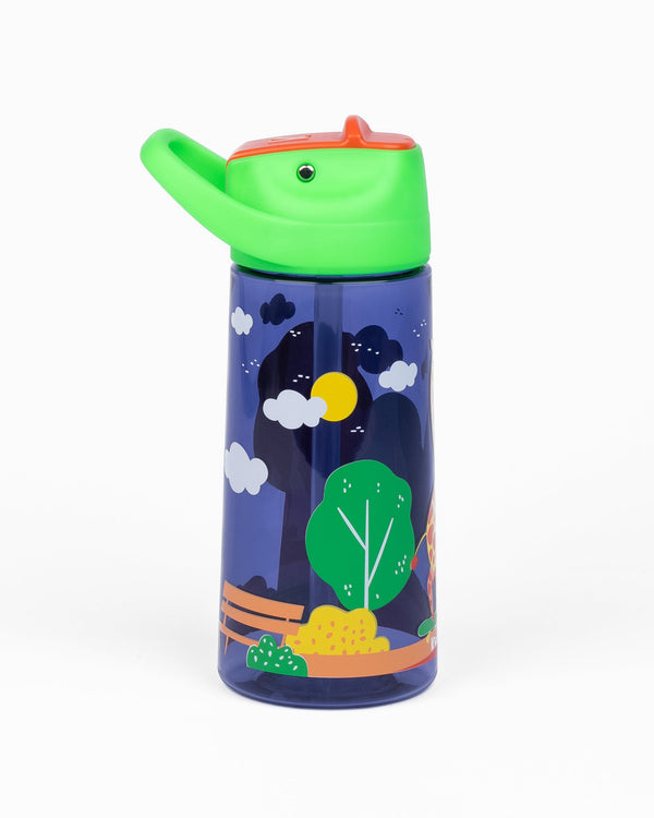 Kicusp Clear Sip Kids Water Bottle - Jungle Gym