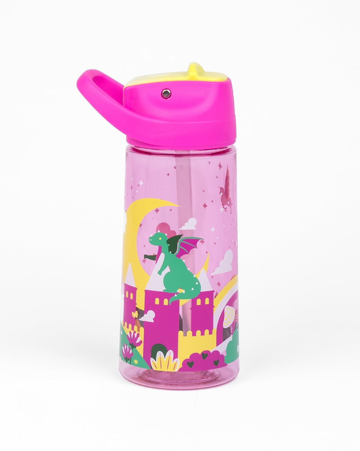 Kicups Clear Sip Kids Water Bottle 550 ml Whimsical Wonderland