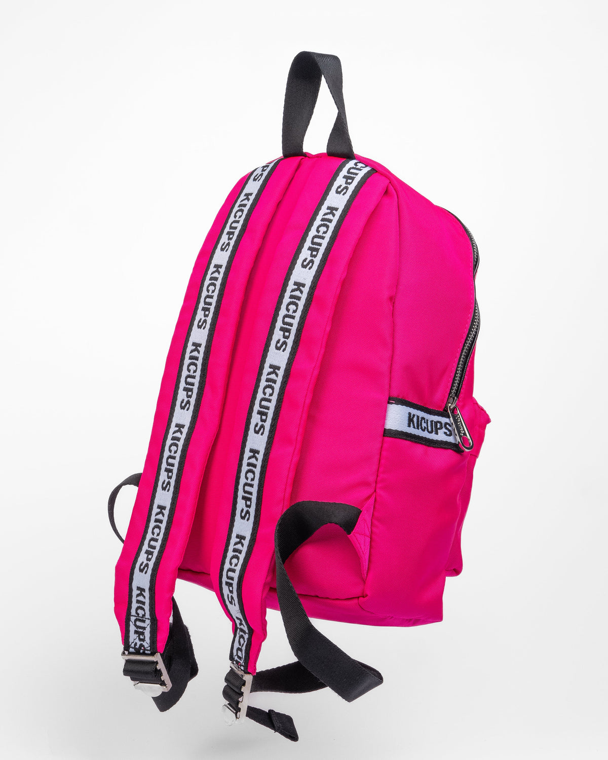 KiCups Tiny Trek Kids School Bag One Size Neon Pink