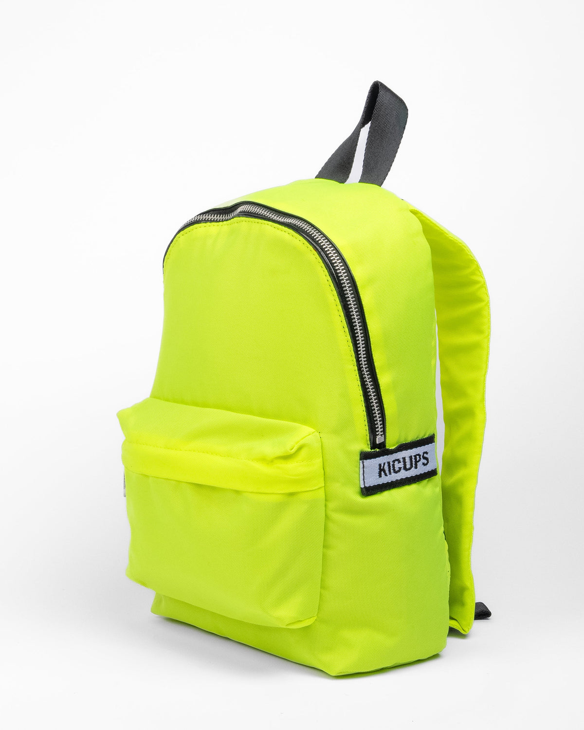 Kicups Tiny Trek Kids School Bag One Size Neon Yellow