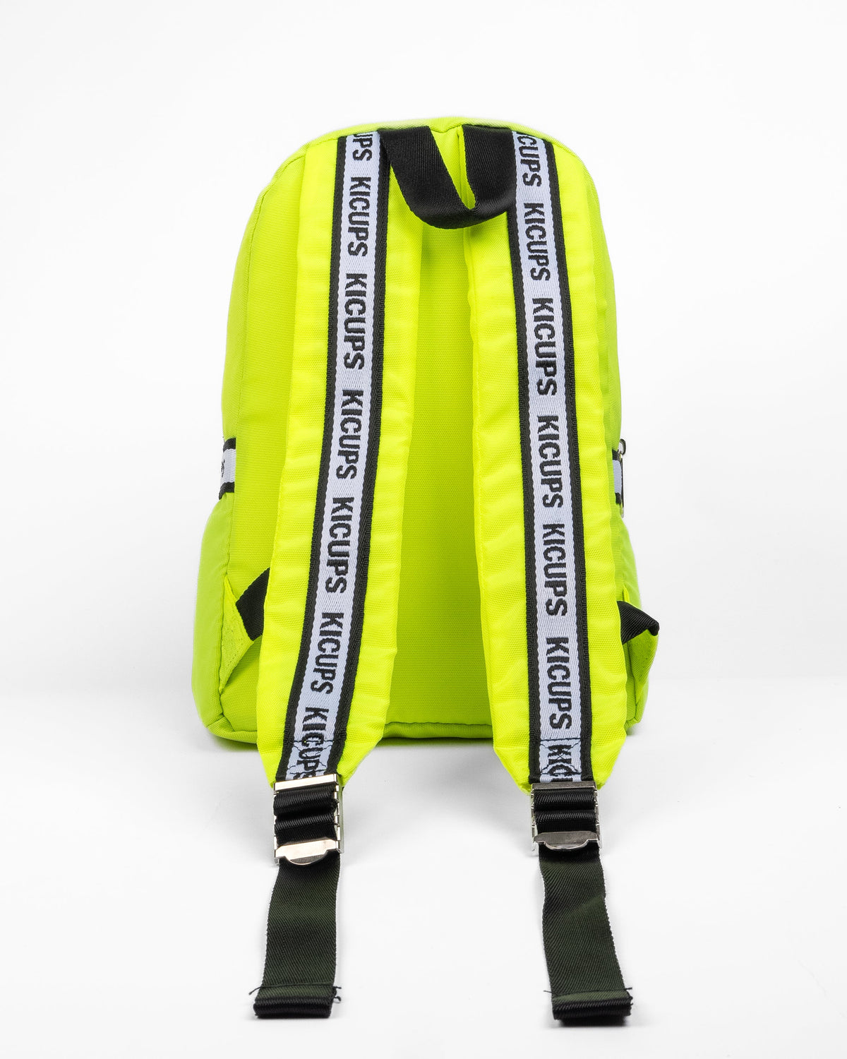 Kicups Tiny Trek Kids School Bag One Size Neon Yellow