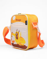 Kicups Munch Bag Little Builders 26 × 20 × 11 cm – Yellow