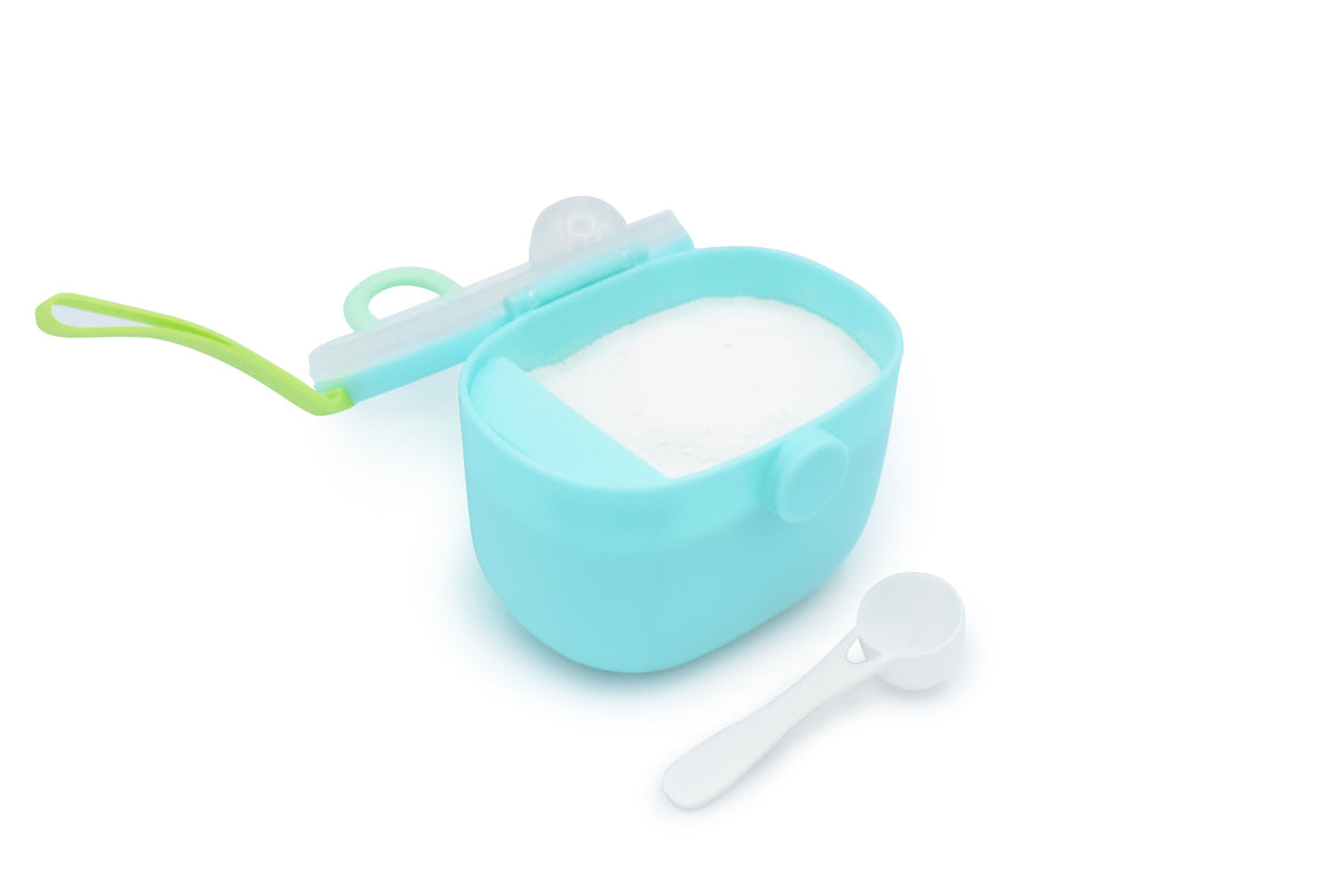 Melii Baby Formula Storage Container with Integrated Scoop - Blue