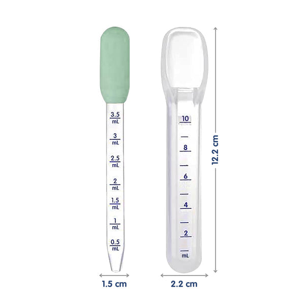 Hopop Medicine Spoon & Dropper - Green