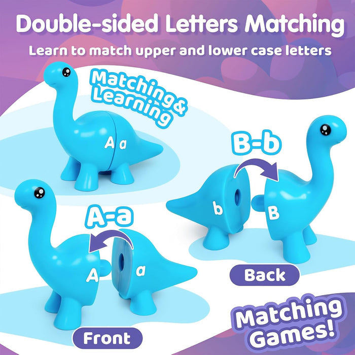 Dino Wise Montessori Alphabet Explorer Set (26 Pcs) 2 Years+