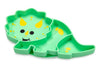 Melii Divided Silicone Suction Plate Dinosaur 6M+ – Green