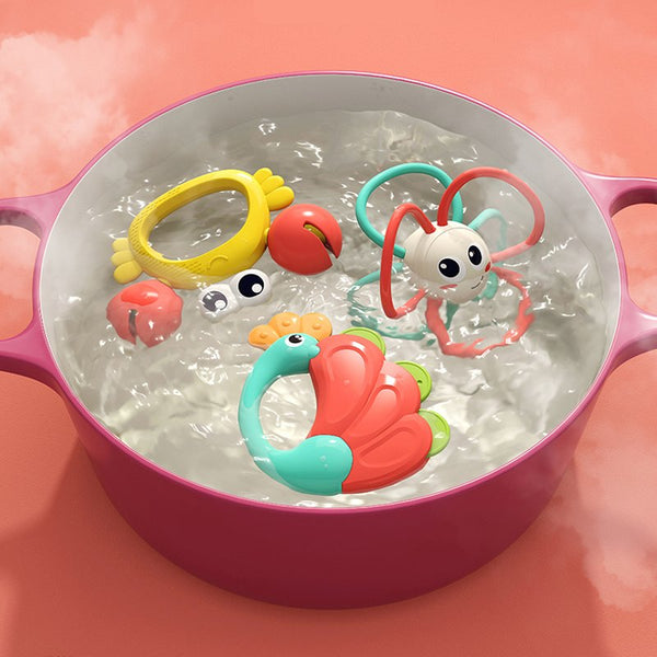 HOLA Animal Orchestra Baby Rattle Set 318B-B – Musical Sensory Toys