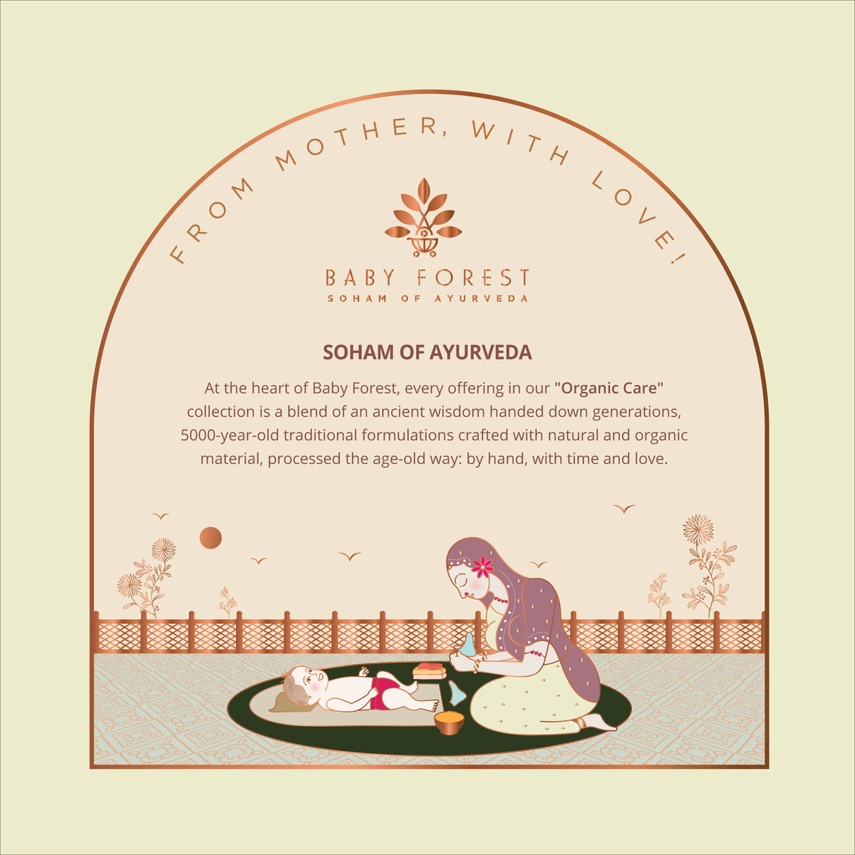 Baby Forest Makhmali Bichhauna Organic Cotton Sleeping & Changing Sheet